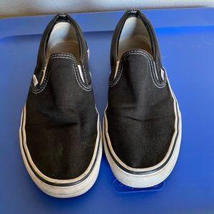 Black Slip on Vans